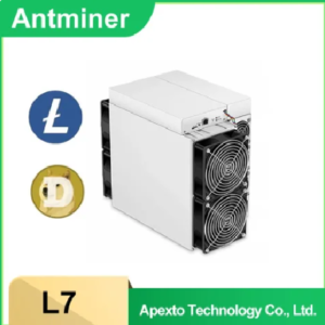 Fast Shipping Antminer L7  9500Mh/S 3425W Scrypt Algorithm Bitmain Mining Machine Antminer